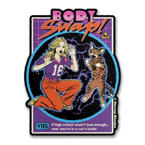 Steven Rhodes - Body Swap Sticker
