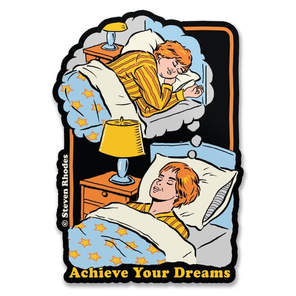 Steven Rhodes - Achieve Your Dreams Sticker
