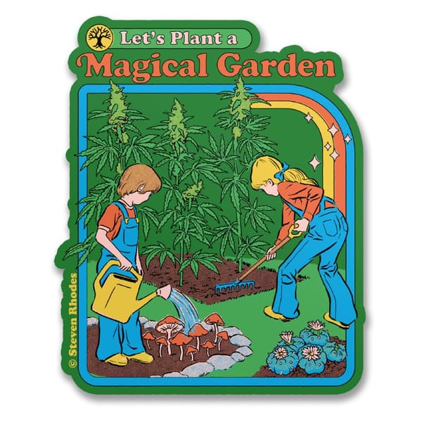 Steen Rhodes - Magical Garden Sticker