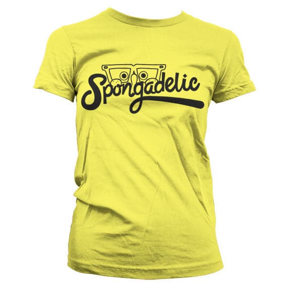 Spongadelic Girly T-Shirt Yellow Small
