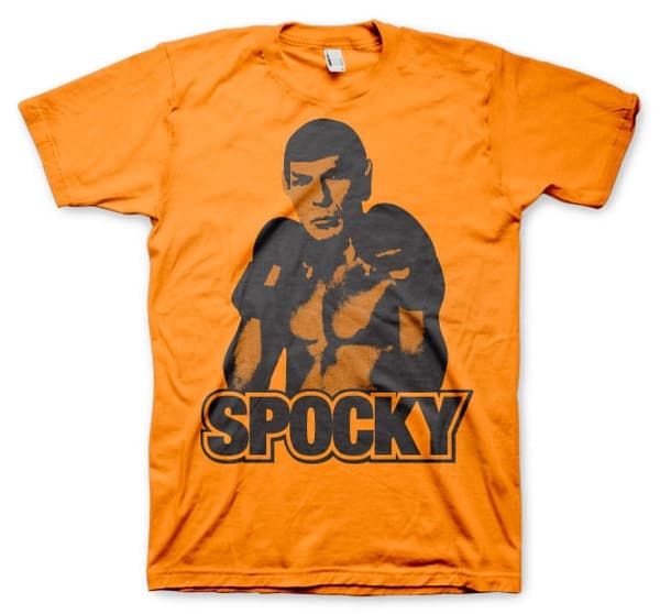 Spocky T-Shirt Orange Medium