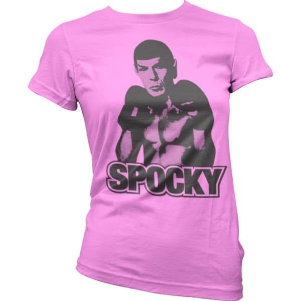 Spocky Girly Tee Pink Medium