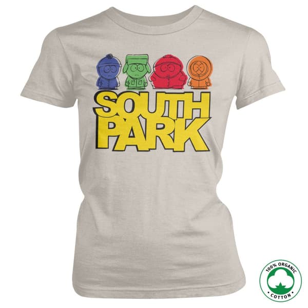 South Park Sketched Organic Girly T-Shirt Large