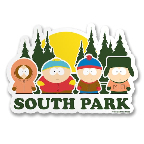 South Park Line-Up Sticker