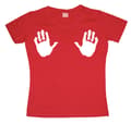 Pikkukuva 3 / 3: Hands Girly T-shirt