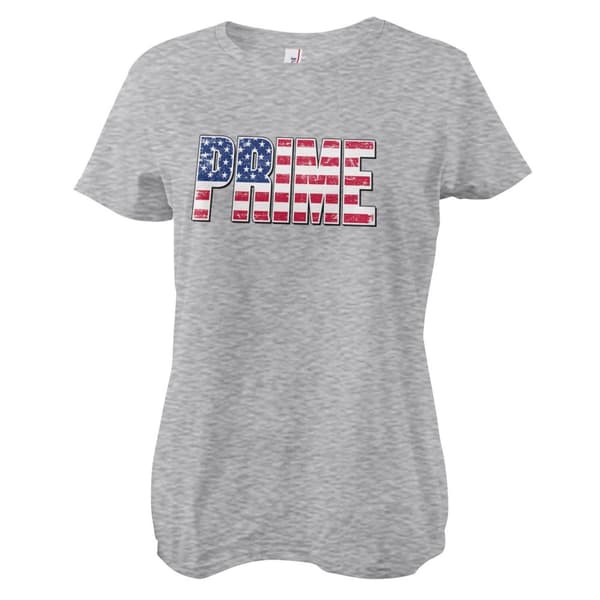 PRIME US Flag Girly Tee Medium