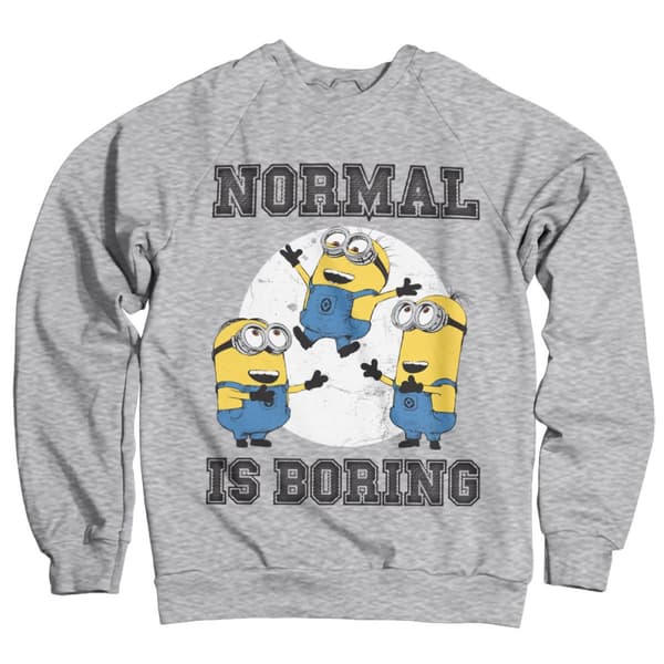 Minions - Normal Life Is Boring Sweatshirt Small