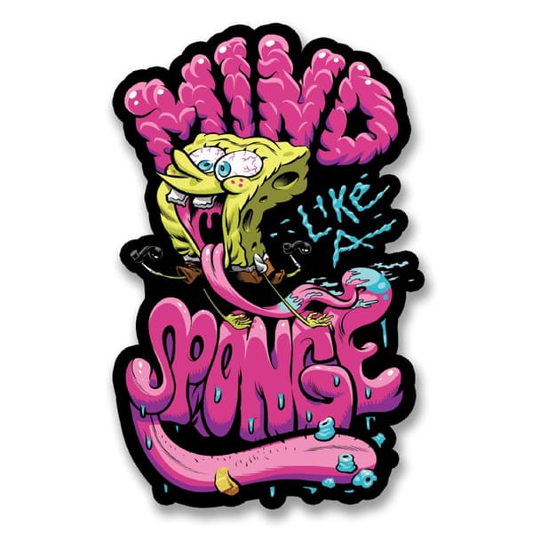 Mind Sponge Sticker