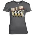 Miniatyrbild 4 av 4: Meet Felix The Cat Girly Tee