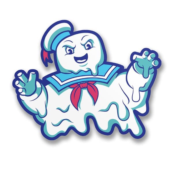 Marshmallow Man Sticker