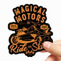 Miniatyrbild 2 av 2: Magical Motors Sticker