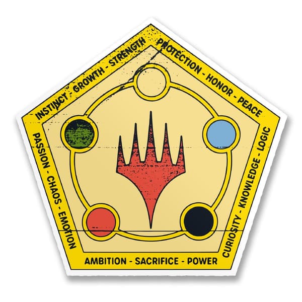 Magic The Gathering Symbols Sticker