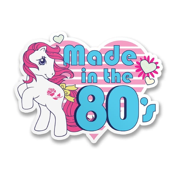 Made In The 80's Sticker