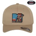 Miniatyrbillede 5 af 6: MTV American Flag Flexfit Cap