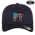 Miniatyrbillede 2 af 6: MTV American Flag Flexfit Cap