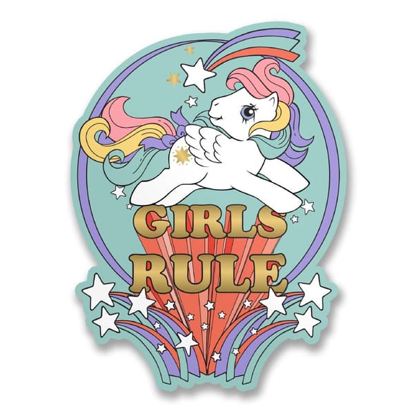 MLP Girls Rule Sticker