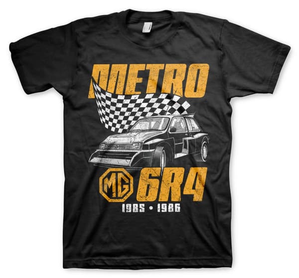 M.G. Metro 6R4 T-Shirt Black Large