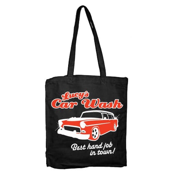 Lucy´s Car Wash Tote Bag Black