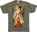 Miniatyrbild 5 av 11: Love And Hate Pin-Up T-Shirt