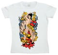 Miniatyrbild 1 av 8: Love And Hate Pin-Up Girly Tee
