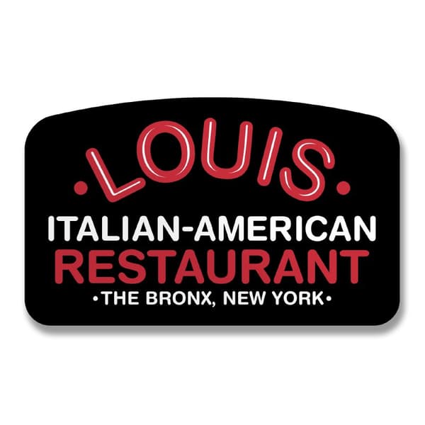 Louis Italian-American Restaurant Sticker