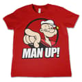 Miniatyrbild 4 av 5: Popeye - Man Up! Kids T-Shirt