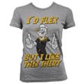 Pikkukuva 6 / 6: Popeye - I´d Flex Girly T-Shirt