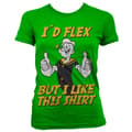 Pikkukuva 1 / 6: Popeye - I´d Flex Girly T-Shirt