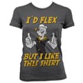 Miniatyrbild 3 av 6: Popeye - I´d Flex Girly T-Shirt