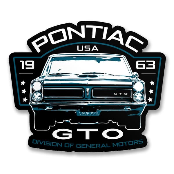 Pontiac GTO Sticker