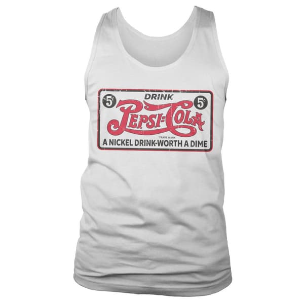 Pepsi-Cola Vintage Sign Tank Top