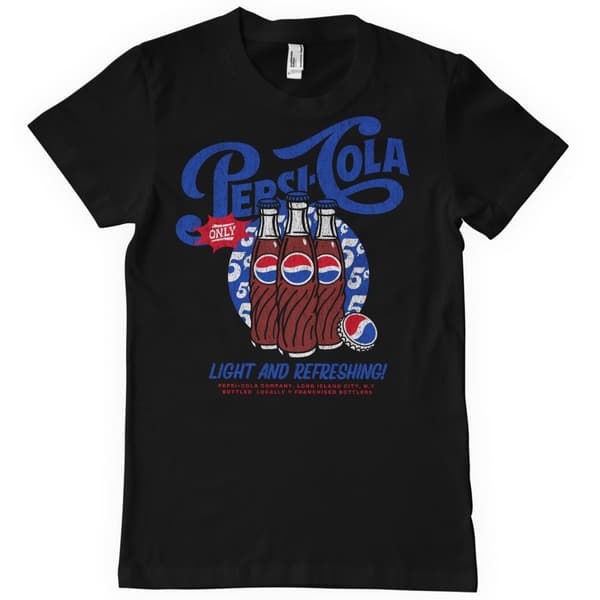 Pepsi-Cola Retro Add T-Shirt Black XX-Large