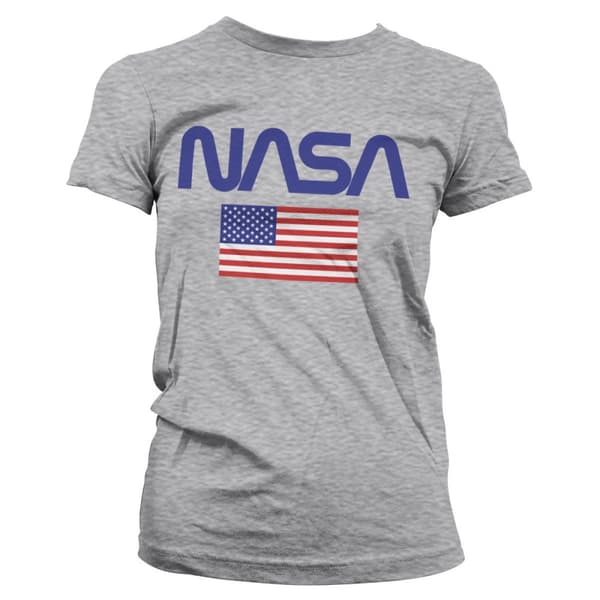 NASA - Old Glory Girly Tee Medium