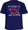 Miniatyrbild 7 av 7: My Wiener Is Huge In Japan! T-Shirt