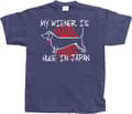 Miniatyrbild 1 av 7: My Wiener Is Huge In Japan! T-Shirt