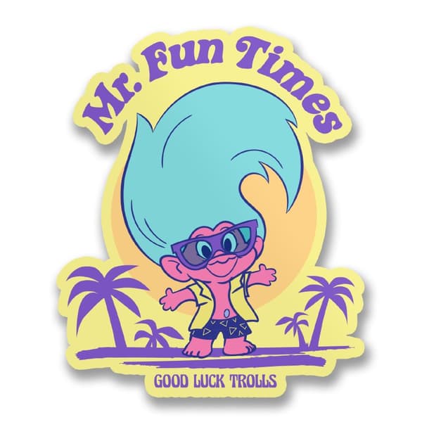 Mr Fun Times Sticker