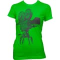 Miniatyrbild 2 av 4: Movie Camera Tripod Girly T-Shirt
