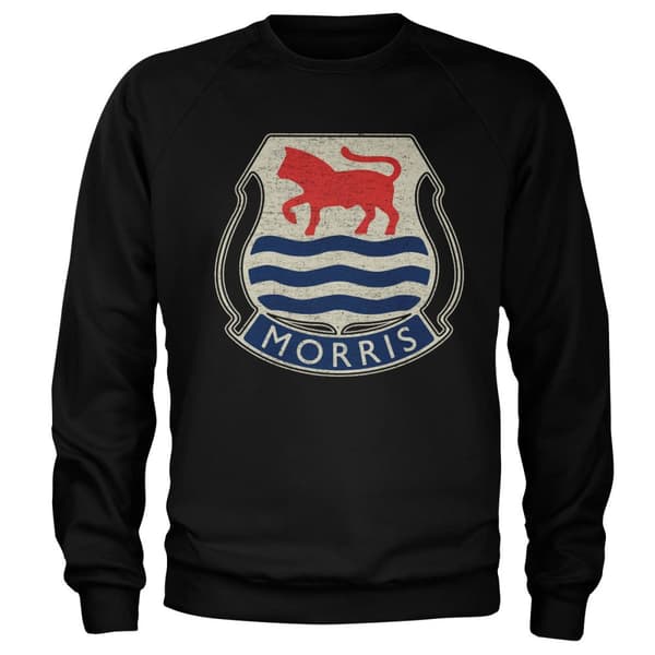 Morris Vintage Logo Sweatshirt Black Small