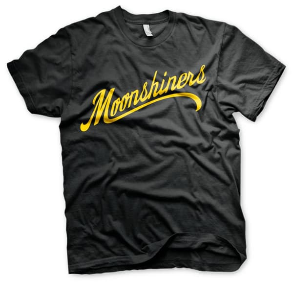 Moonshiners Logo T-Shirt Black Large