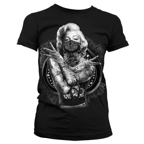 Monroe Outlaw Girly T-Shirt Black Large
