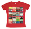 Miniatyrbild 5 av 9: Mixed Tapes Girly T-shirt