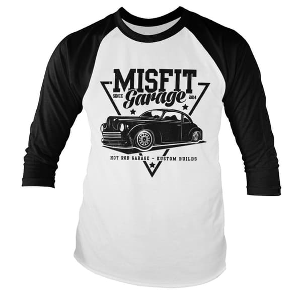 Misfit Garage Since 2014 Baseball Long Sleeve Tee XX-Large