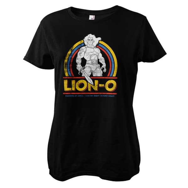 Lion-O - Swords Of Omen Girly Tee Black X-Large