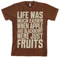Miniatyrbild 3 av 4: Life Was Easier... T-Shirt