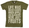 Miniatyrbild 4 av 4: Life Was Easier... T-Shirt