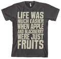 Miniatyrbild 1 av 4: Life Was Easier... T-Shirt