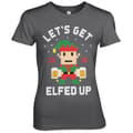 Miniatyrbild 2 av 2: Let's Get Elfed Up Girly Tee
