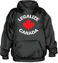 Miniatyrbild 2 av 3: Legalize Canada Hoodie