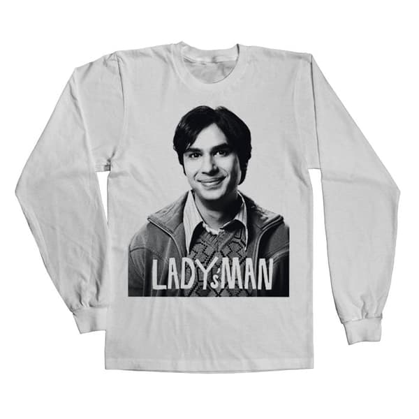 Lady´s Man Long Sleeve Tee White XX-Large