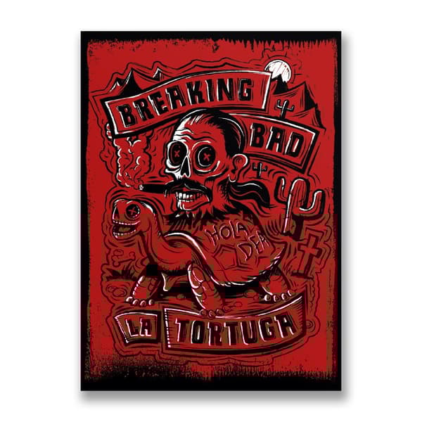 La Tortuga Sticker
